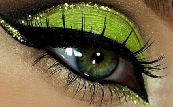 get The Look, Glitter Eyeshadow, Light Green