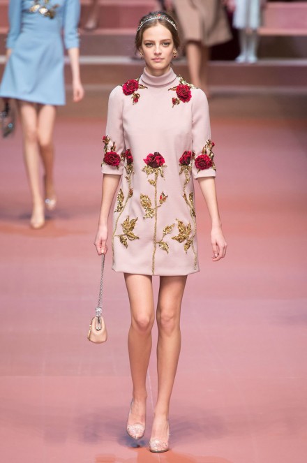 head to toe florals, dolce & gabbana, aw15, trend