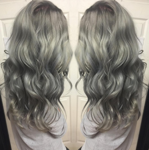 silver hair trend