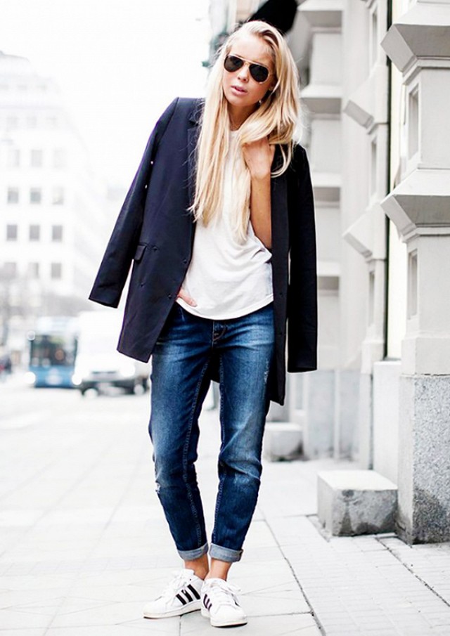 How To Style Boyfriend Jeans - style etcetera